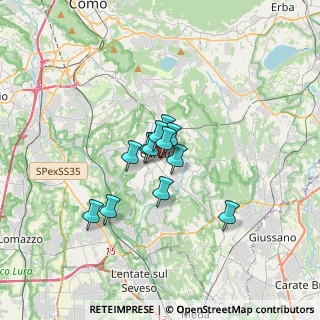 Mappa 22063 Cantù CO, Italia (2.015)