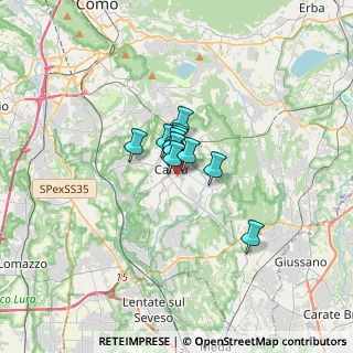 Mappa 22063 Cantù CO, Italia (1.43455)