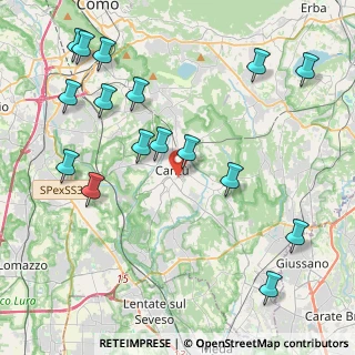 Mappa 22063 Cantù CO, Italia (4.95625)