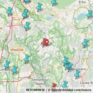 Mappa 22063 Cantù CO, Italia (6.917)