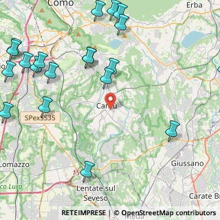 Mappa 22063 Cantù CO, Italia (6.119)
