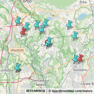 Mappa 22063 Cantù CO, Italia (4.53)
