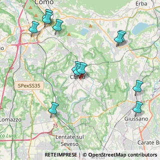 Mappa 22063 Cantù CO, Italia (4.7)