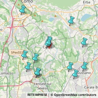 Mappa 22063 Cantù CO, Italia (4.61929)