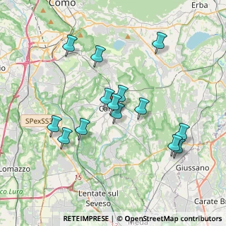 Mappa 22063 Cantù CO, Italia (3.50643)
