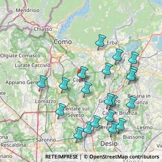 Mappa 22063 Cantù CO, Italia (9.112)