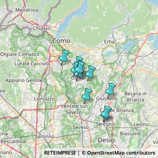 Mappa 22063 Cantù CO, Italia (4.21)