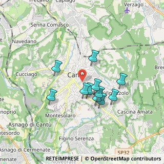 Mappa 22063 Cantù CO, Italia (1.41364)