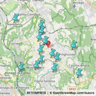 Mappa 22063 Cantù CO, Italia (1.88867)