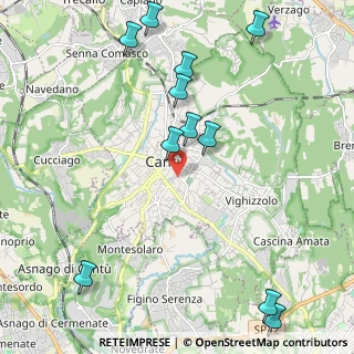Mappa 22063 Cantù CO, Italia (2.57182)