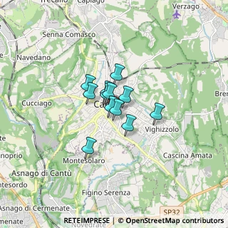Mappa 22063 Cantù CO, Italia (0.85833)