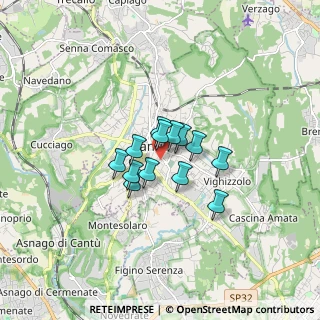 Mappa 22063 Cantù CO, Italia (0.96308)