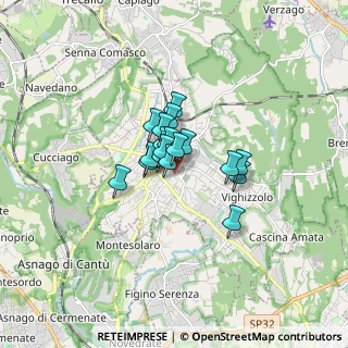 Mappa 22063 Cantù CO, Italia (0.87556)