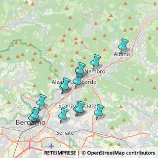 Mappa Via Amilcare Ponchielli, 24022 Alzano Lombardo BG, Italia (4.16286)