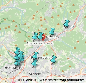 Mappa Via Amilcare Ponchielli, 24022 Alzano Lombardo BG, Italia (4.64)