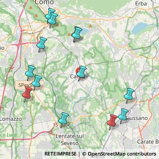 Mappa Via U. Da, 22063 Cantù CO, Italia (5.21)
