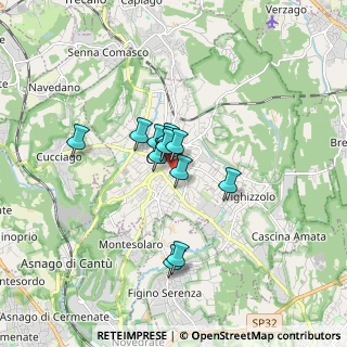Mappa Via U. Da, 22063 Cantù CO, Italia (1.1)
