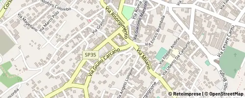 Mappa Cantù