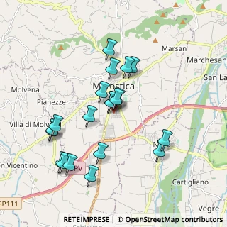 Mappa Via Galileo Galilei, 36063 Marostica VI, Italia (1.747)