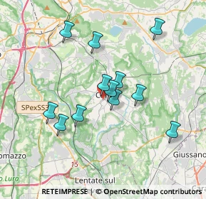 Mappa Via Unione, 22063 Cantù CO, Italia (3.12083)