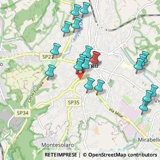 Mappa Via Giulio Carcano, 22063 Cantù CO, Italia (1.053)