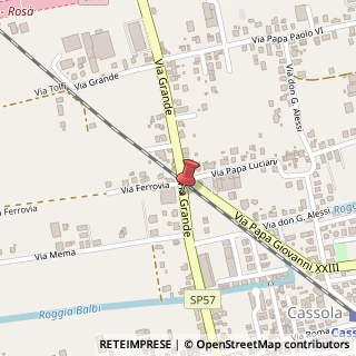Mappa Via Grande,  43, 36022 Cassola, Vicenza (Veneto)