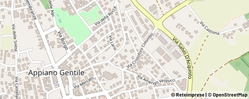 Mappa Appiano Gentile