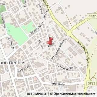 Mappa Via Galileo Galilei, 3, 22070 Appiano Gentile, Como (Lombardia)
