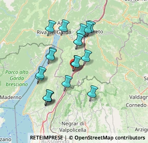 Mappa 38063 Avio TN, Italia (12.33526)