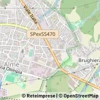 Mapa Almè