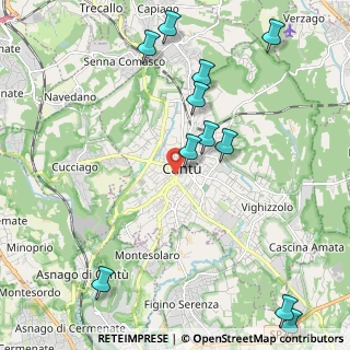Mappa Via Camillo Benso Cavour, 22063 Cantù CO, Italia (2.58091)