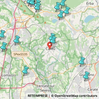 Mappa Via Camillo Benso Cavour, 22063 Cantù CO, Italia (6.757)