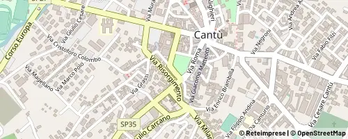 Mappa Cantù