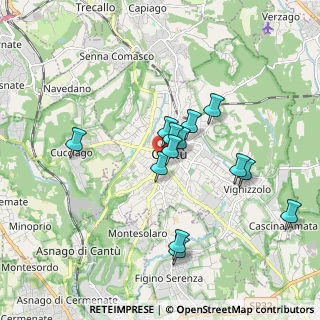 Mappa Via Risorgimento, 22063 Cantù CO, Italia (1.57231)