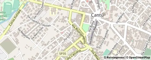 Mappa Cantù