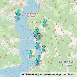 Mappa Via Grumello, 25054 Marone BS, Italia (3.70182)