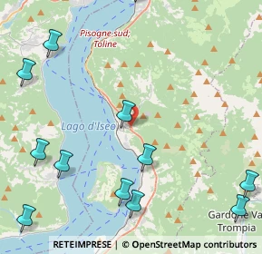 Mappa Via Grumello, 25054 Marone BS, Italia (7.0885)