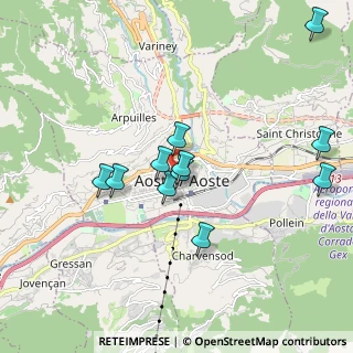Mappa , 11100 Aosta AO, Italia (1.77364)