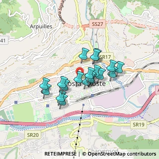 Mappa , 11100 Aosta AO, Italia (0.61316)