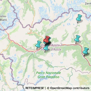 Mappa , 11100 Aosta AO, Italia (10.65667)