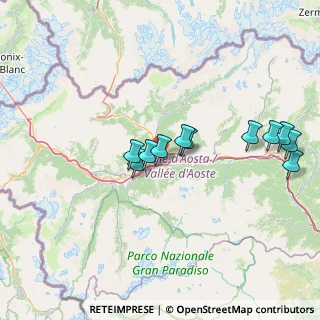 Mappa , 11100 Aosta AO, Italia (13.67091)