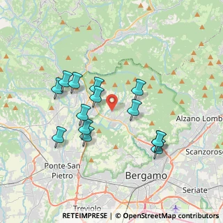 Mappa Via Castello, 24010 Sorisole BG, Italia (3.37214)