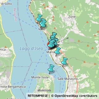 Mappa Via XXIV Maggio, 25054 Marone BS, Italia (0.877)