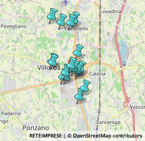 Mappa Via Centa, 31050 Villorba TV, Italia (1.17882)