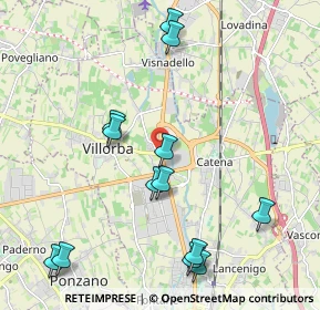 Mappa Via Centa, 31050 Villorba TV, Italia (2.32769)