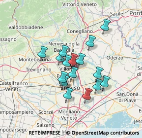 Mappa Via Centa, 31050 Villorba TV, Italia (10.15706)