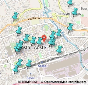 Mappa Piazza Porta Pretoria, 11100 Aosta AO, Italia (0.5405)