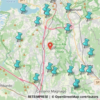 Mappa Piazza Libertà, 21040 Caronno Varesino VA, Italia (6.3395)