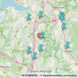 Mappa Piazza Libertà, 21040 Caronno Varesino VA, Italia (4.68364)
