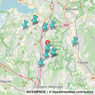 Mappa Piazza Libertà, 21040 Caronno Varesino VA, Italia (3.31909)